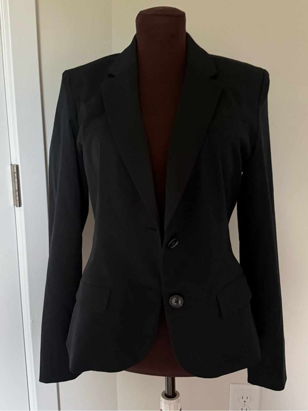 Merona Black Tailored Two-Button Women's Blazer